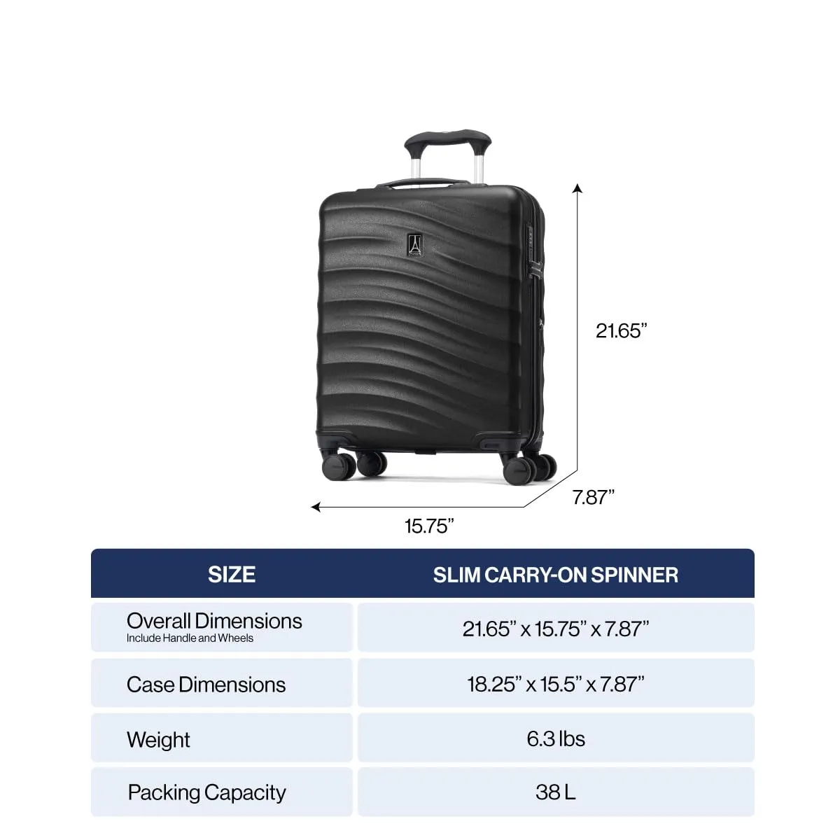 Travelpro Maxlite Air V2  International Carry On 18" Hardside Expandable Luggage