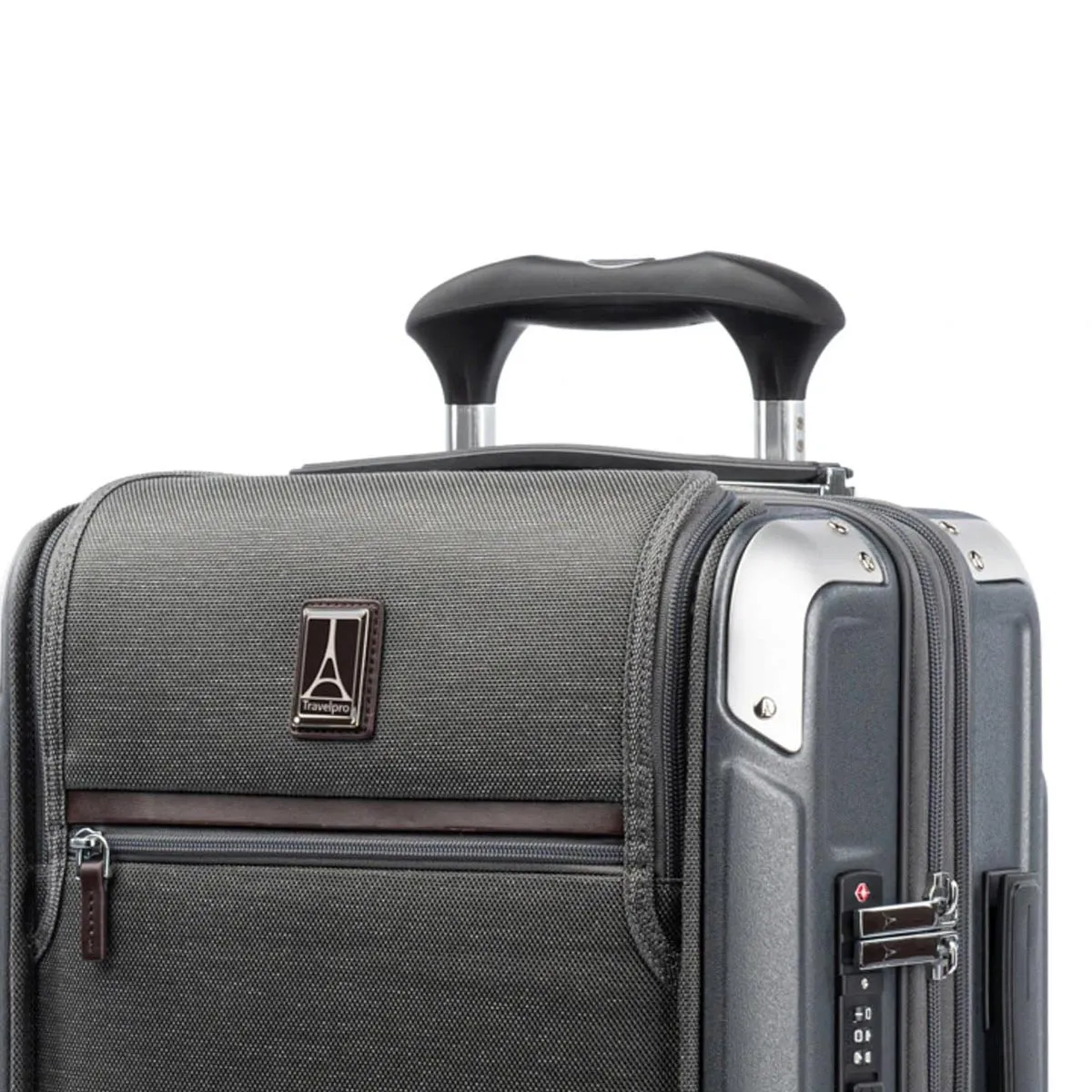 Travelpro Platinum Elite Compact Business Plus Carry On Exp Hardside Spinner