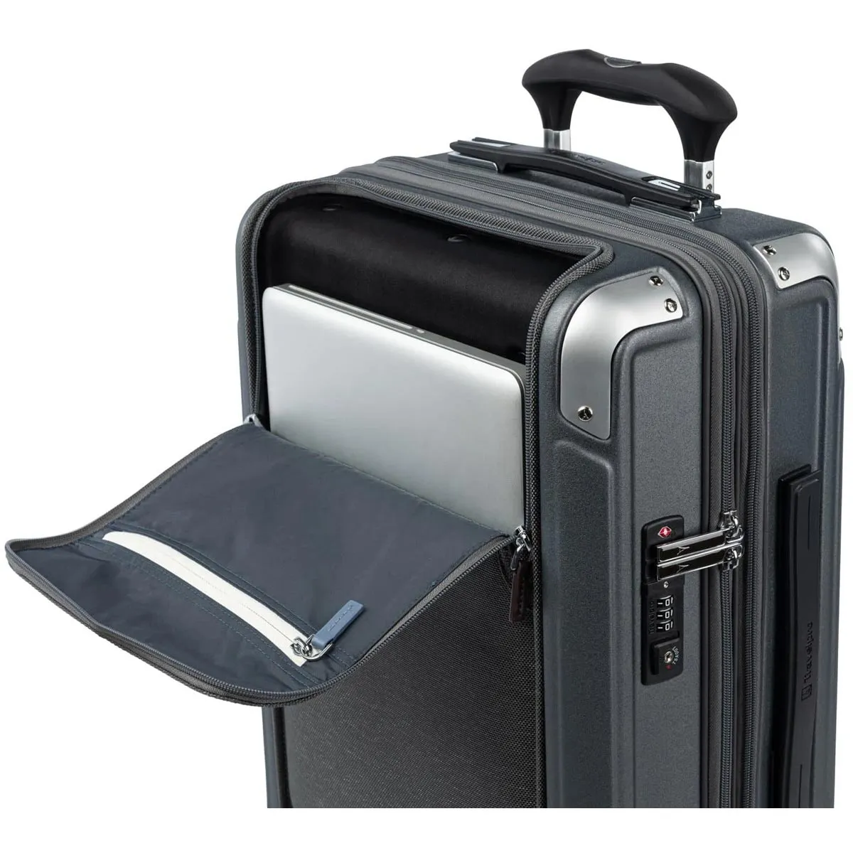 Travelpro Platinum Elite Compact Business Plus Carry On Exp Hardside Spinner