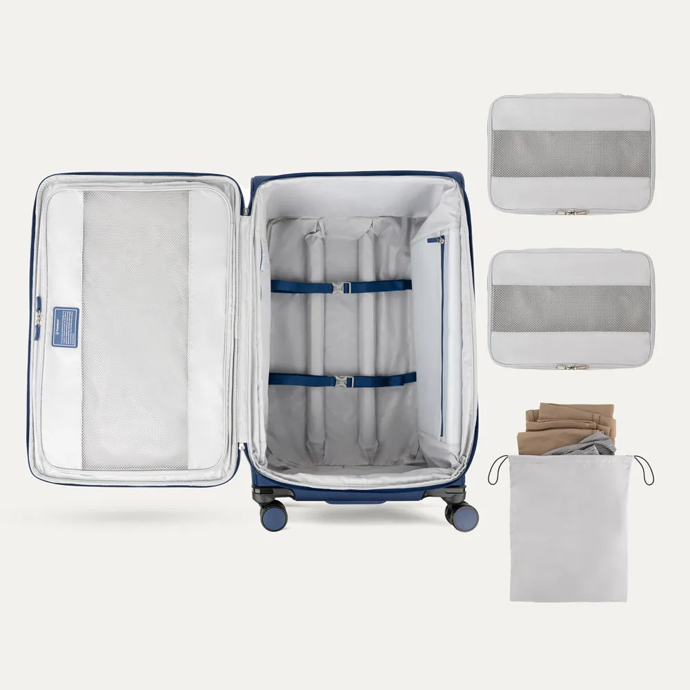 Travelpro Versapack   Lightweight Softside Expandable 29-Inch Large Checked Spinner Suitcase