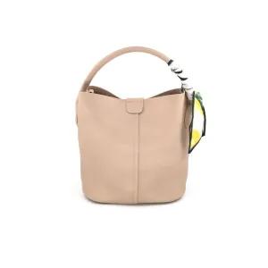 Trina Bucket Bag In Beige