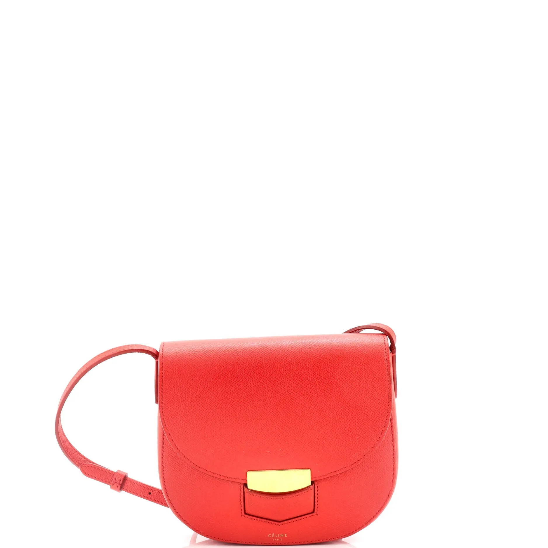 Trotteur Crossbody Bag Grainy Leather Small