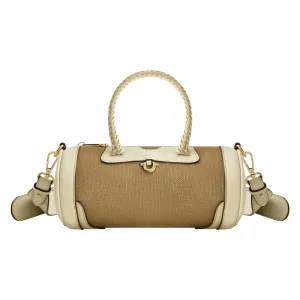 True Religion Suede Mini Duffel Crossbody