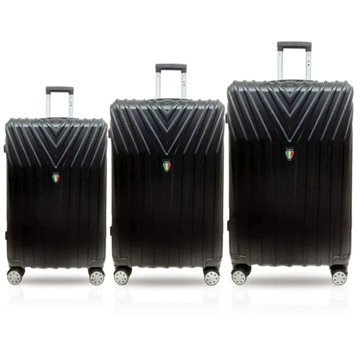 Tucci Bordo T0323 ABS 3pc Luggage Set