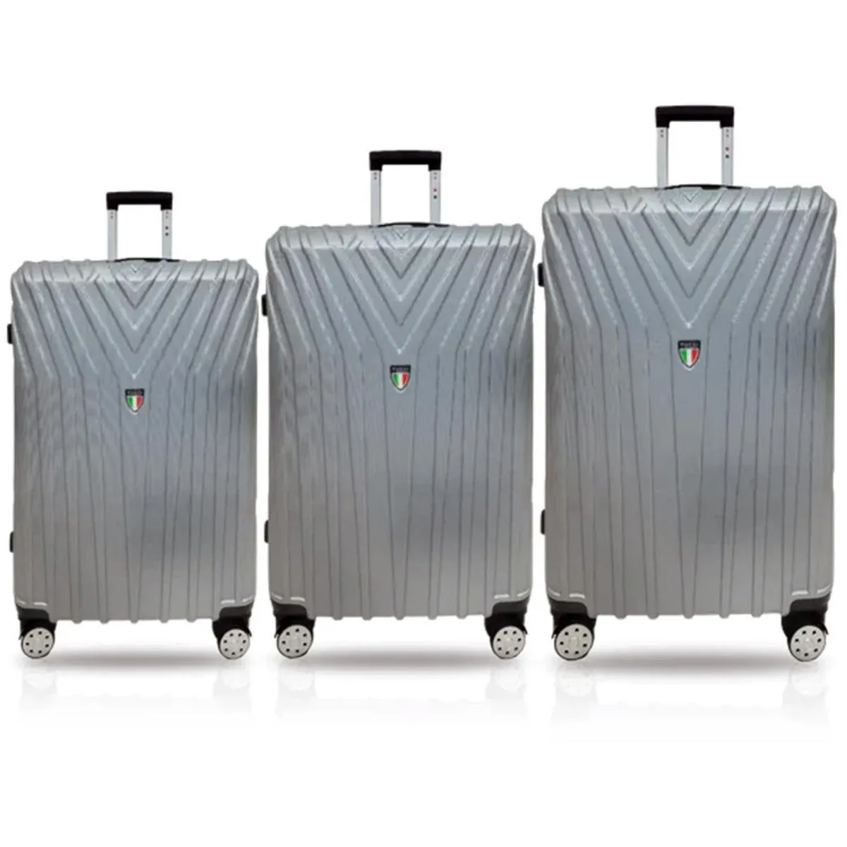 Tucci Bordo T0323 ABS 3pc Luggage Set