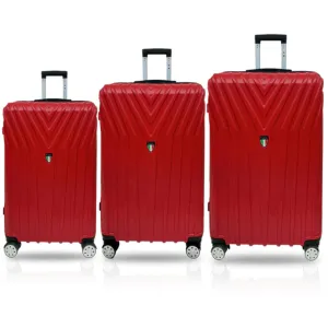 Tucci Bordo T0323 ABS 3pc Luggage Set