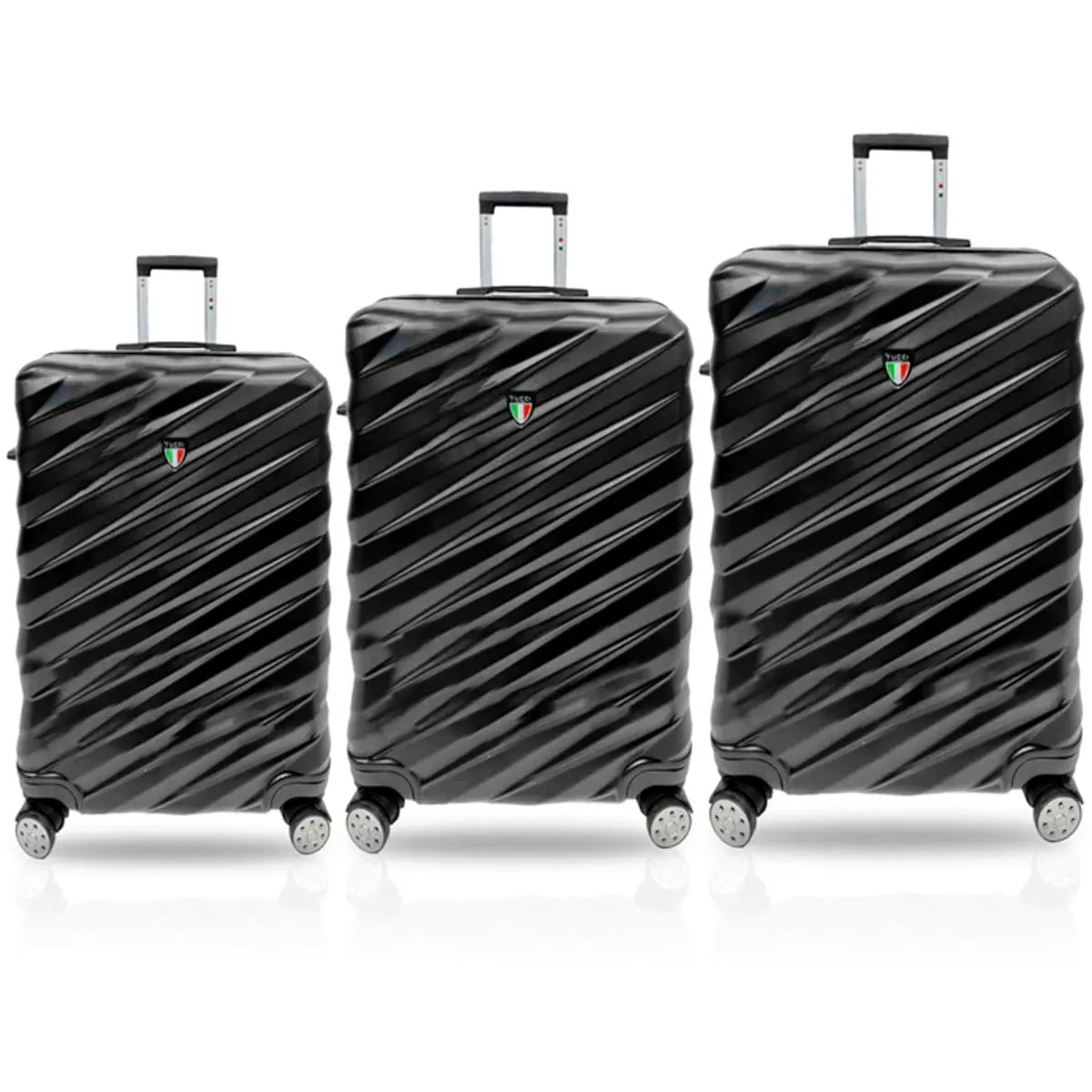 Tucci Storto T0324 ABS 3pc Luggage Set