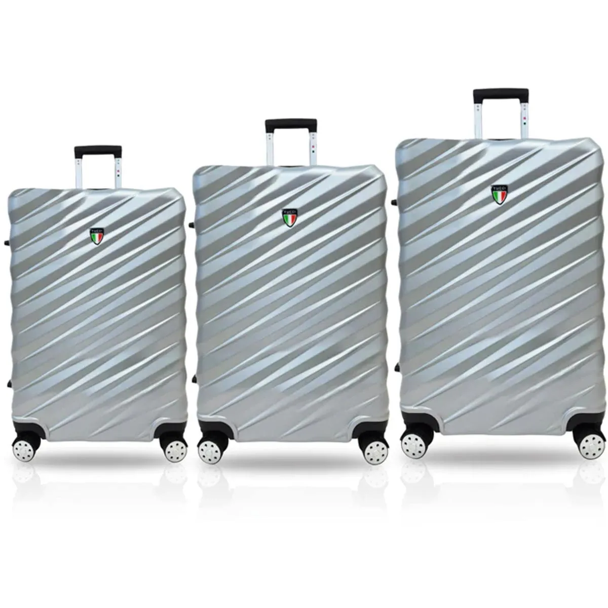Tucci Storto T0324 ABS 3pc Luggage Set