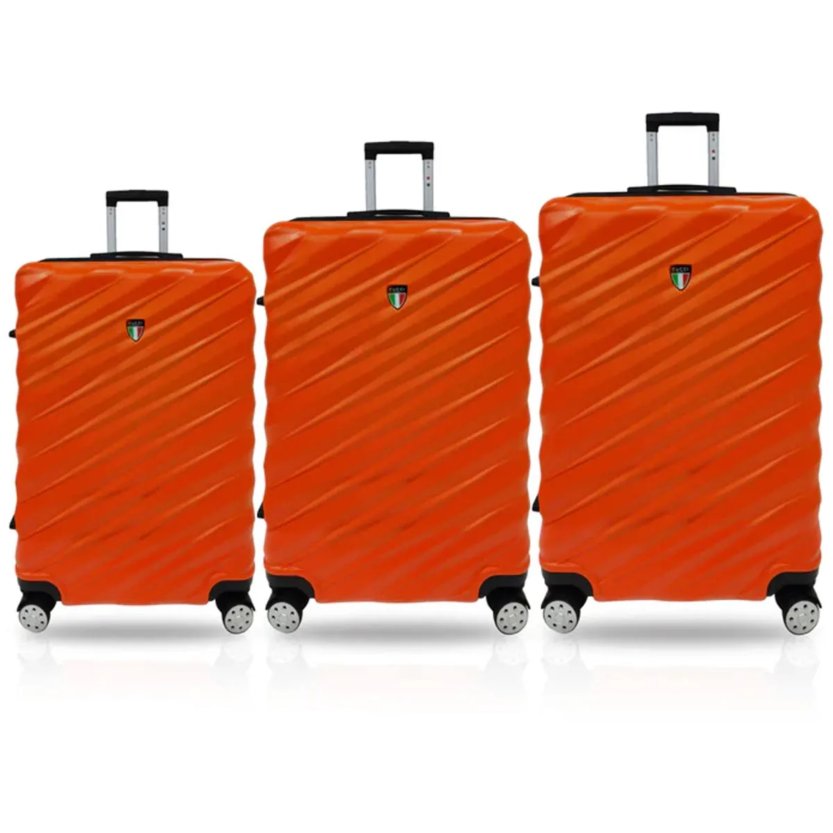Tucci Storto T0324 ABS 3pc Luggage Set