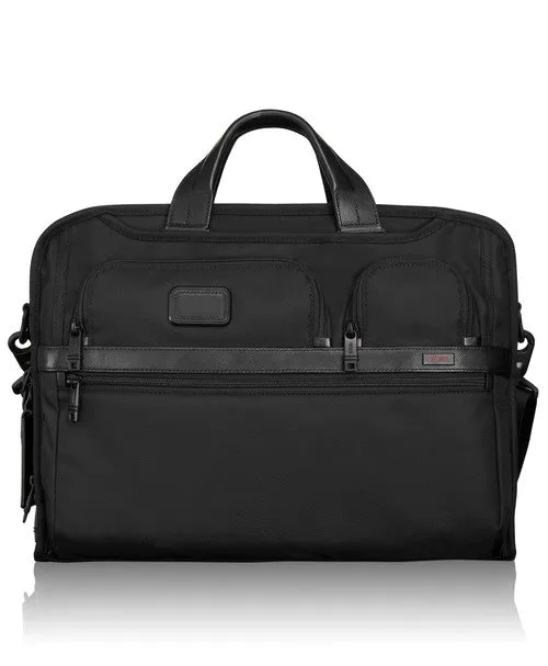 TUMI Alpha Ballistic Business Men's Compact Large Screen Computer Brief