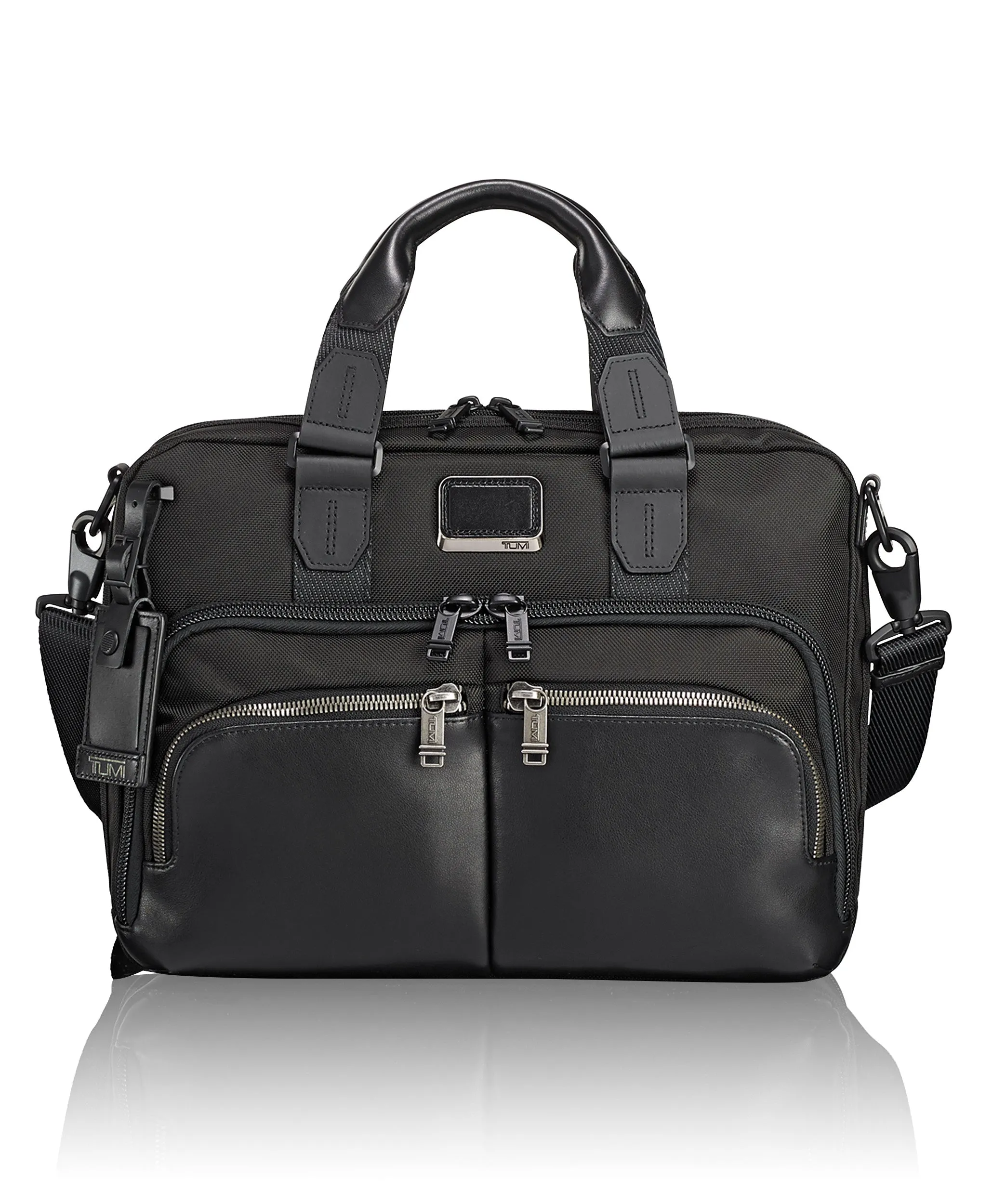 TUMI Alpha Bravo Albany Slim Commuter Briefcase