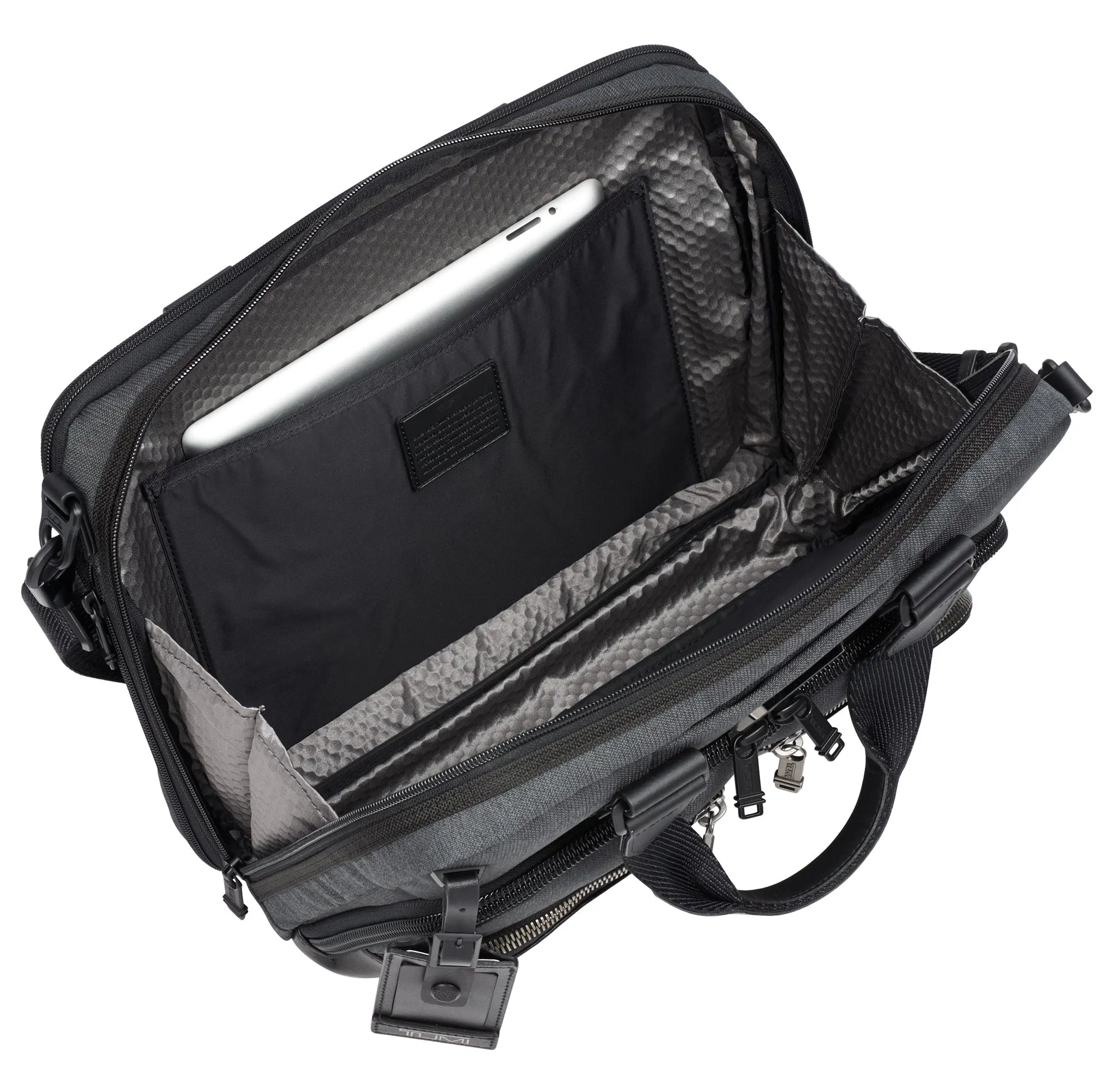 TUMI Alpha Bravo Albany Slim Commuter Briefcase