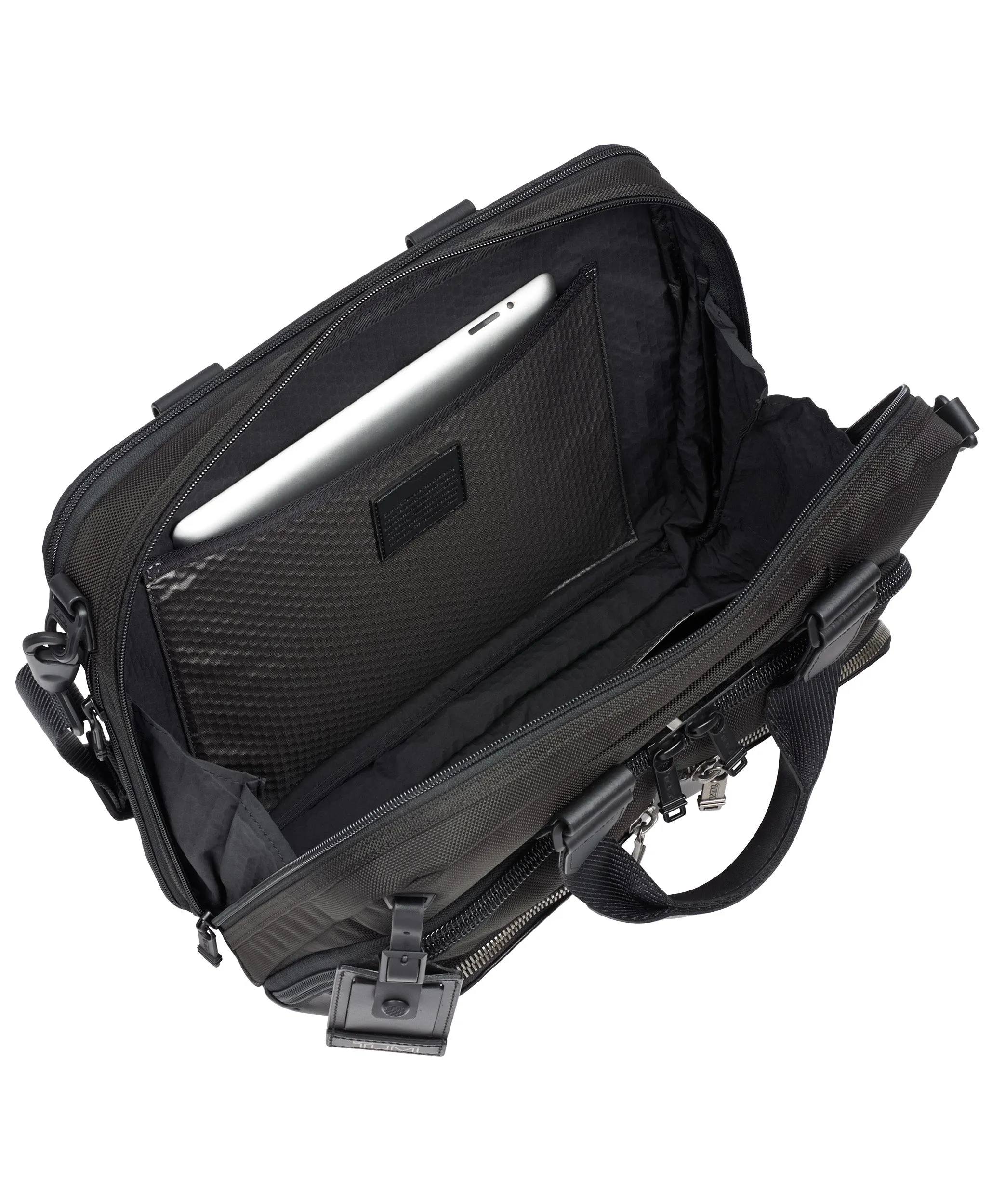 TUMI Alpha Bravo Albany Slim Commuter Briefcase