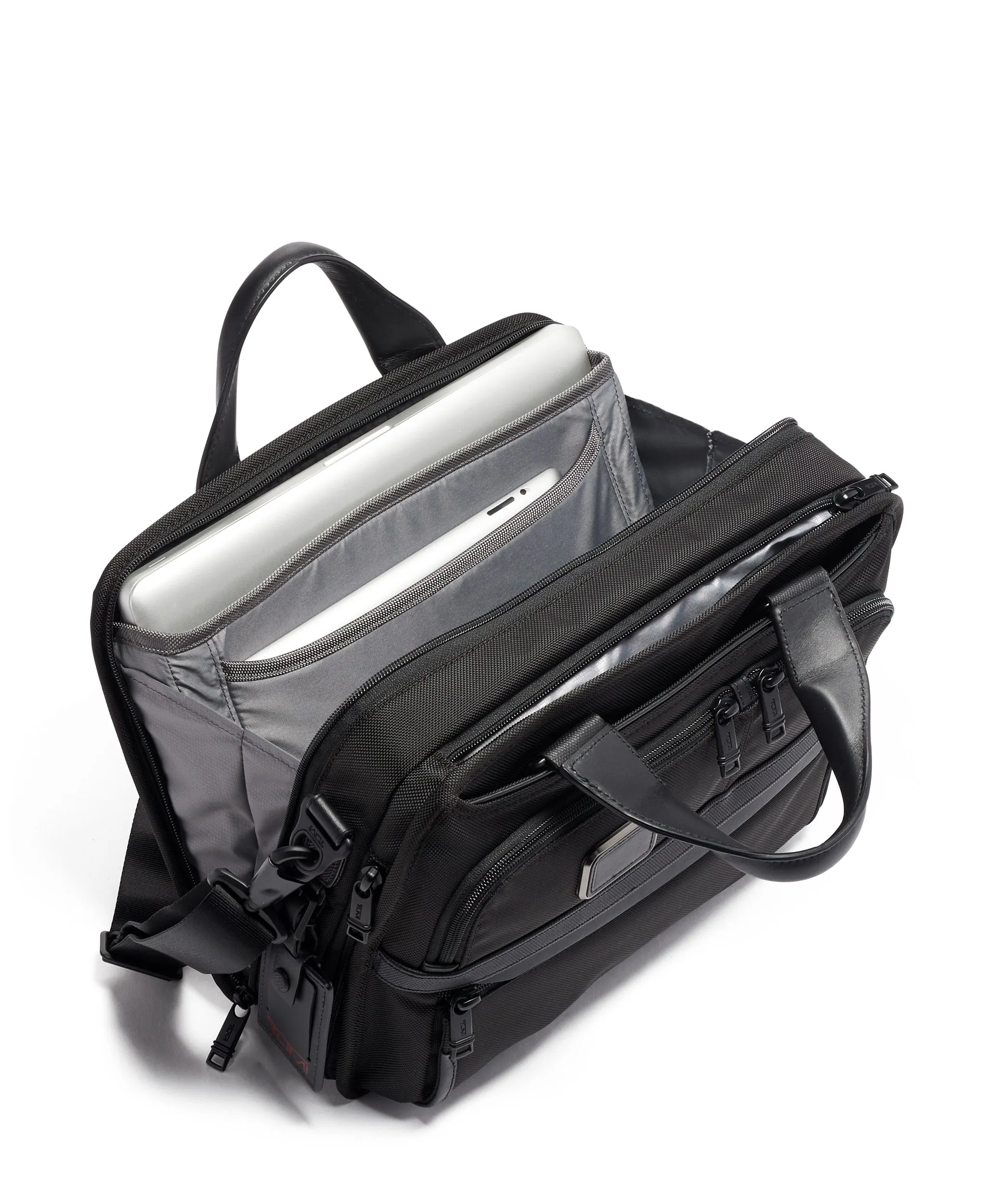 TUMI Alpha Expandable Laptop Brief