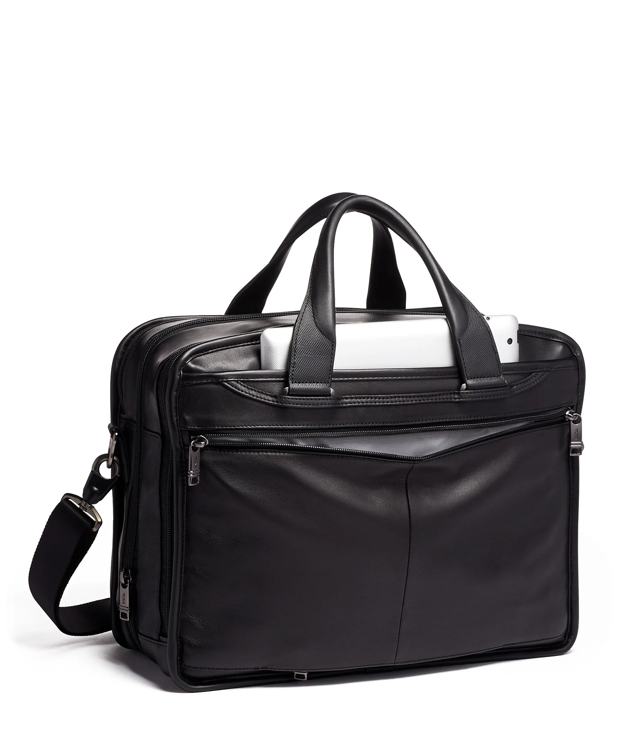 TUMI Alpha Expandable Organizer Laptop Brief