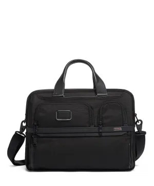 TUMI Alpha Expandable Organizer Laptop Brief