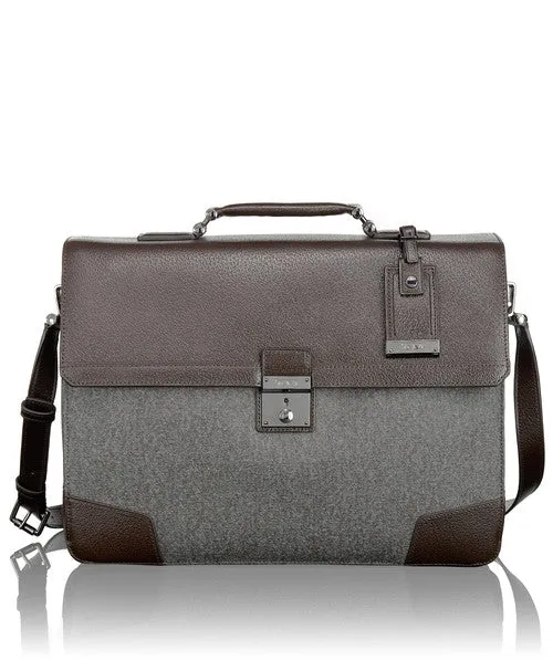 TUMI Astor Men's Dorilton Slim Flap Brief Earl