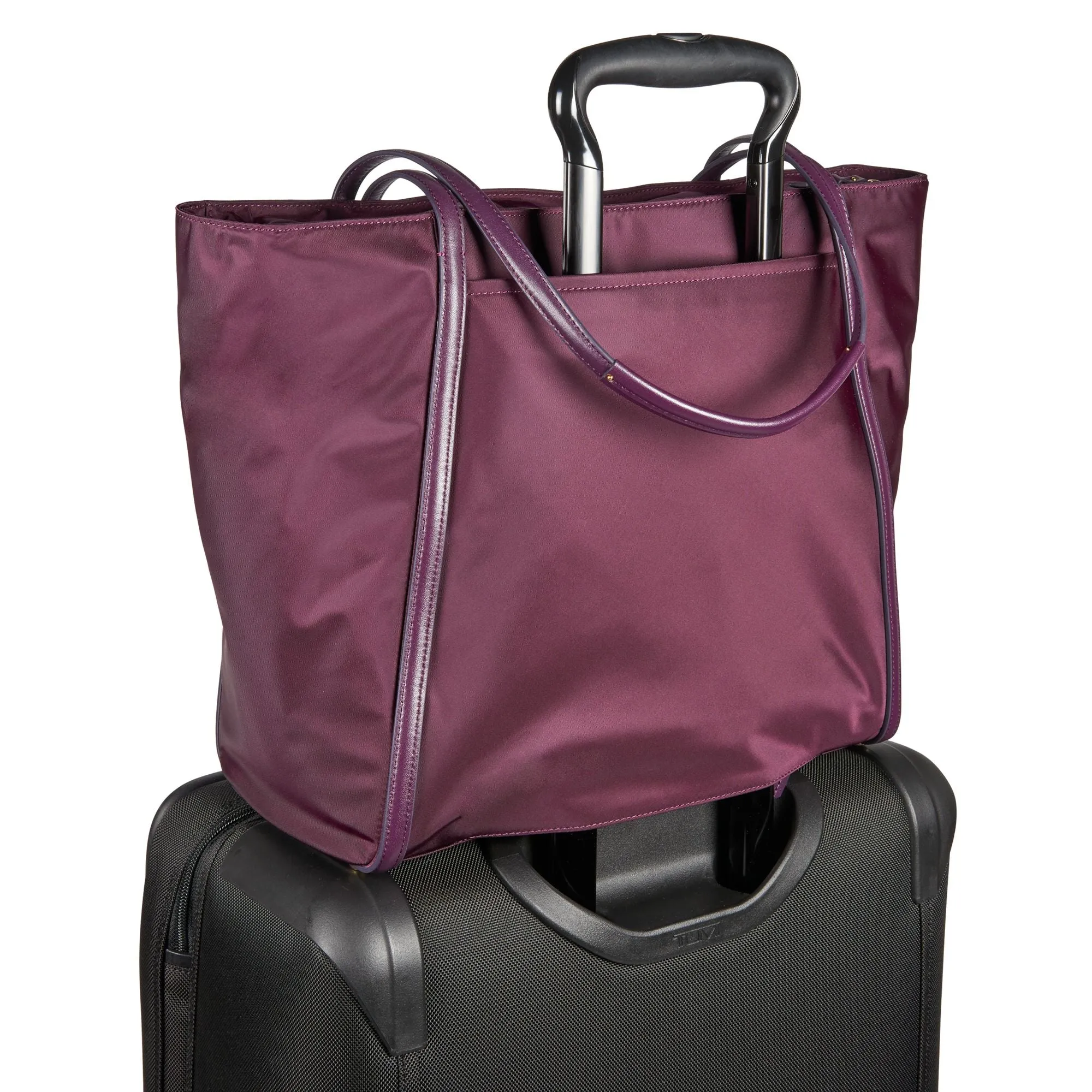 TUMI Voyageur Q Tote Aubergine