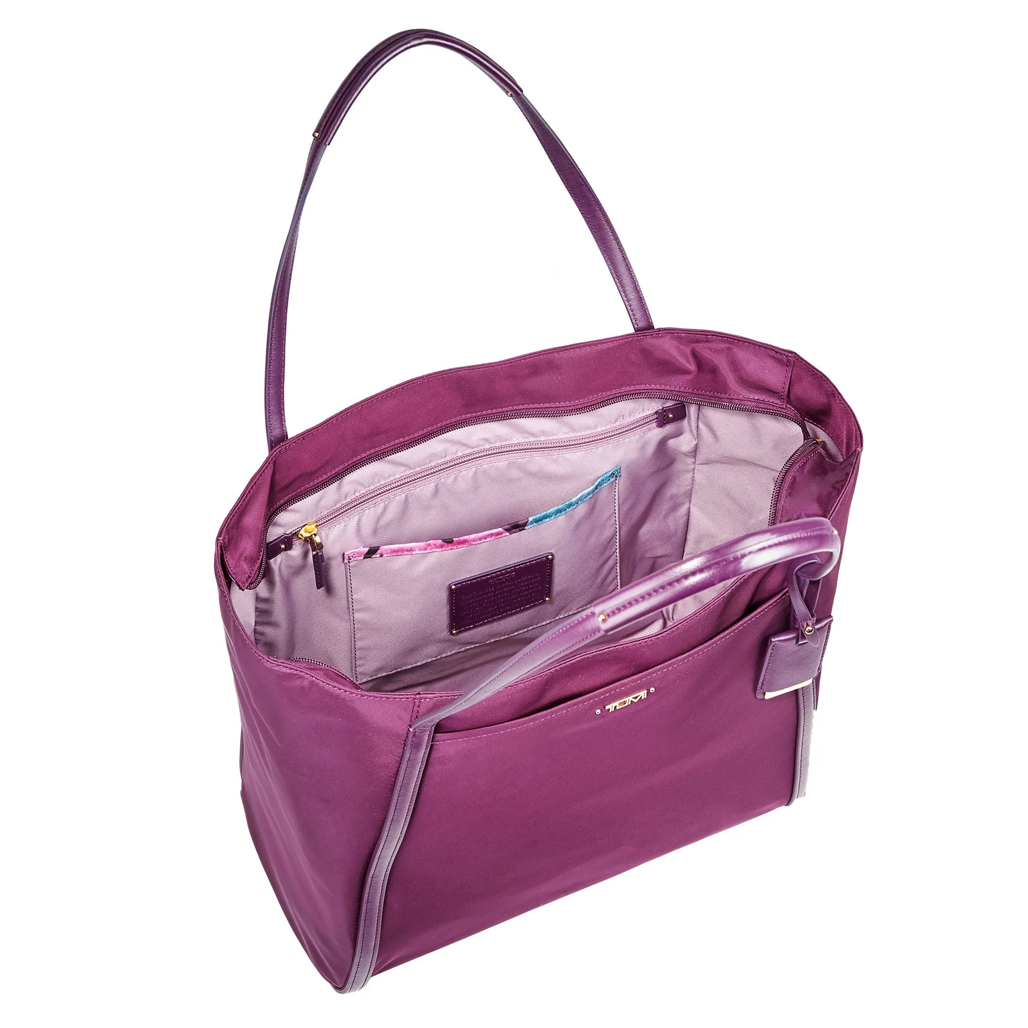TUMI Voyageur Q Tote Aubergine