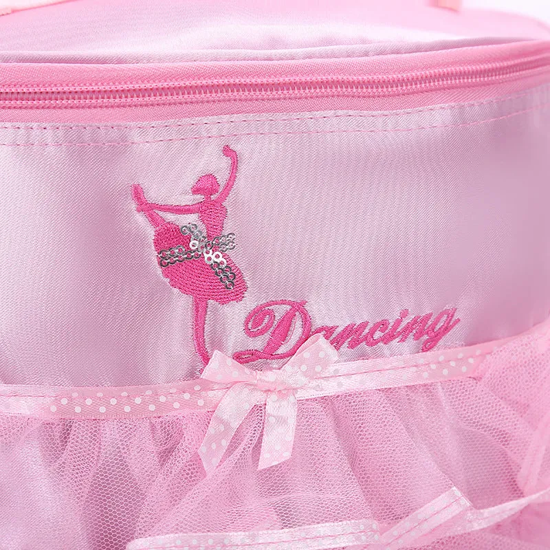 Tutu Dress Dance Backpack with Key Chain