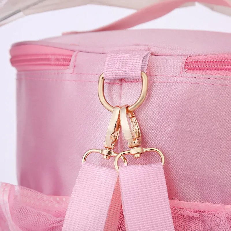 Tutu Dress Dance Backpack with Key Chain
