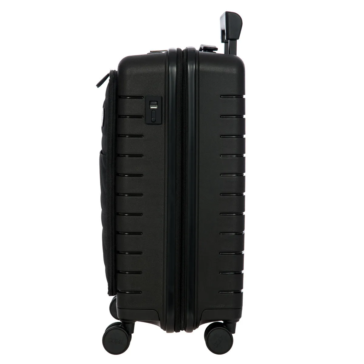 Ulisse 21 " Exp. Spinner w/Pocket -  Black