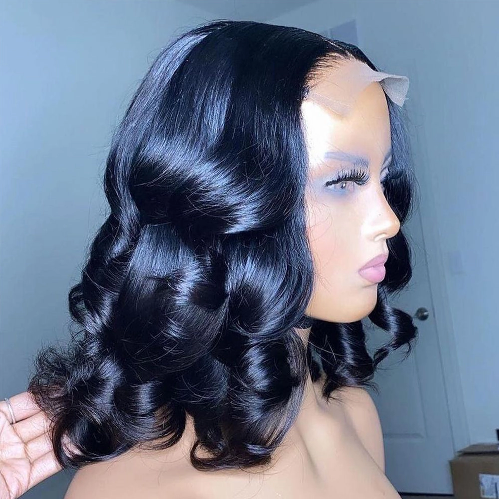 Undetectable Standard Lace Frontal Wig Glueless Body Wave Human Hair Wig