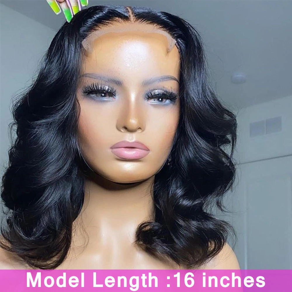 Undetectable Standard Lace Frontal Wig Glueless Body Wave Human Hair Wig