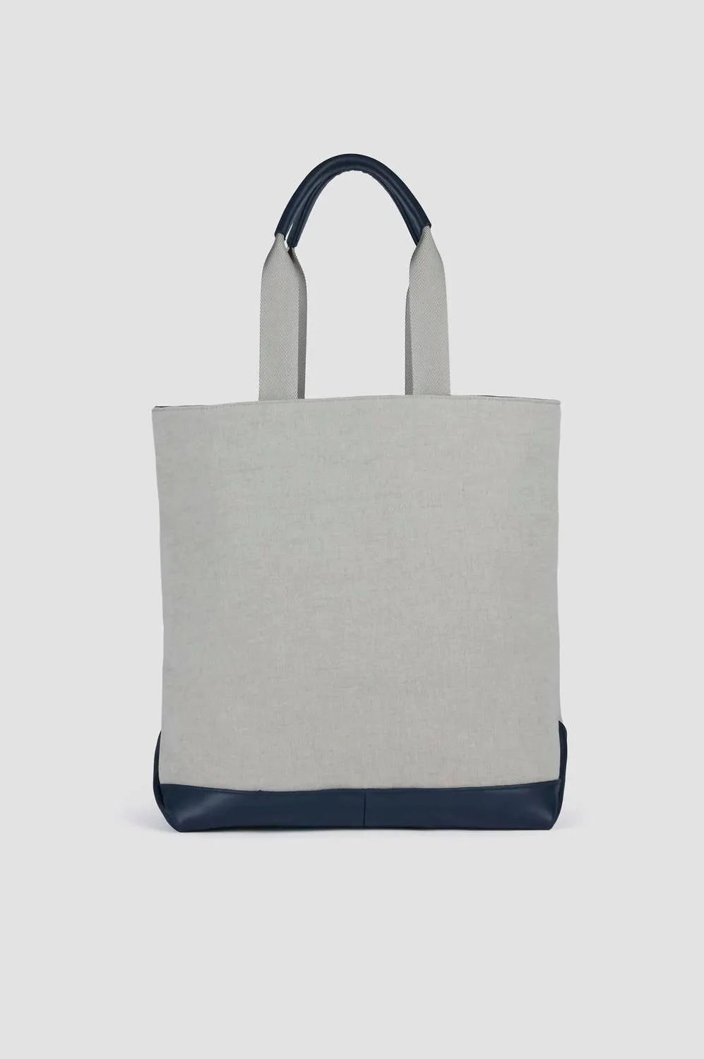 Unisex Canvas Tote Bag In White Swan