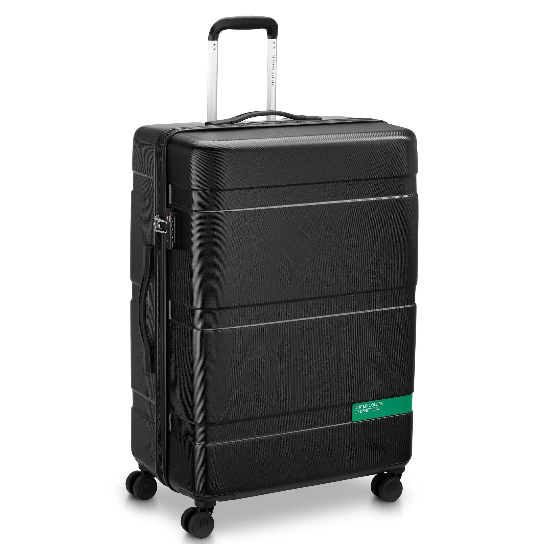 United Colors of Benetton Now Hardside Luggage with Spinner Wheels ( 2 Piece Set 19/27 Inch)