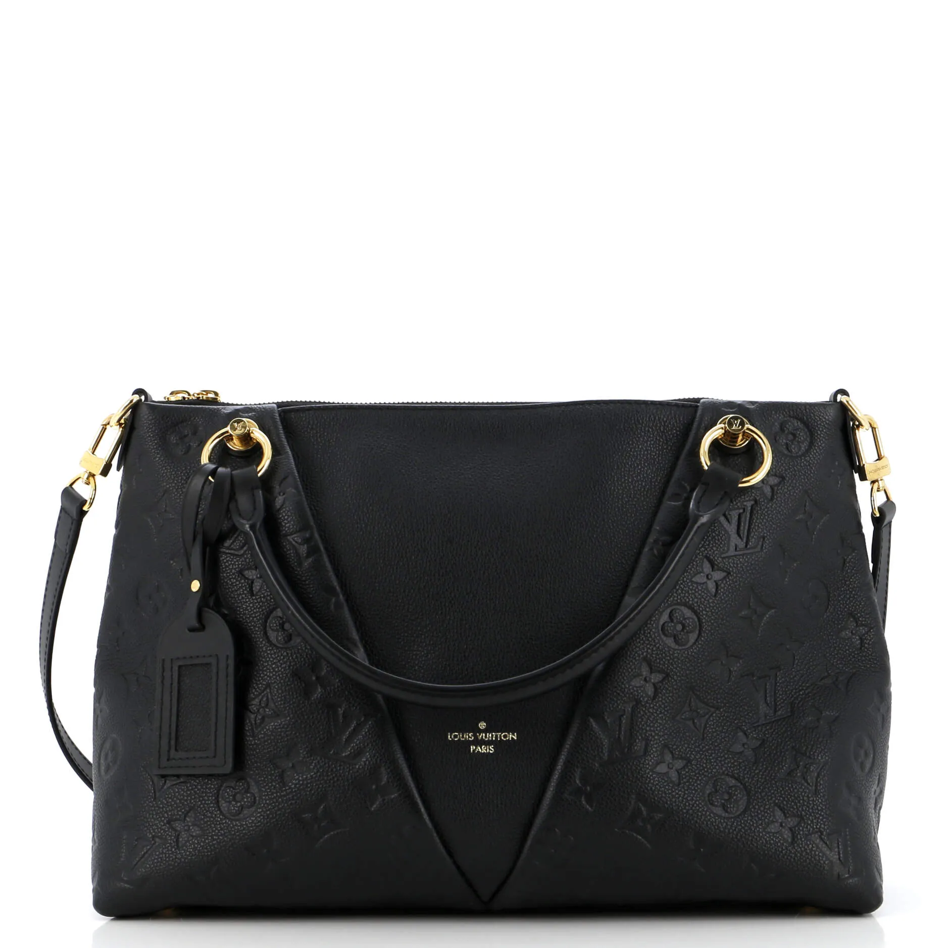 V Tote Monogram Empreinte Leather MM