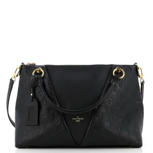 V Tote Monogram Empreinte Leather MM