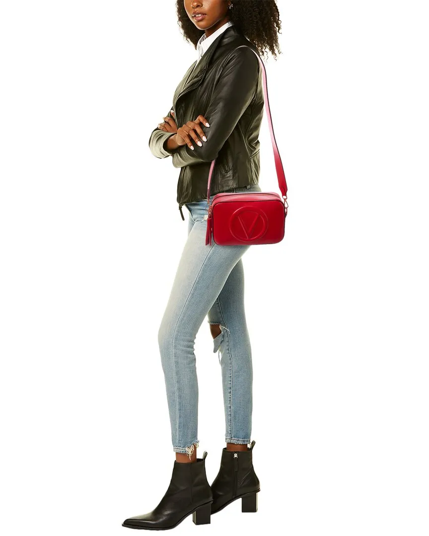 Valentino by Mario Valentino Babette Broderie Leather Crossbody