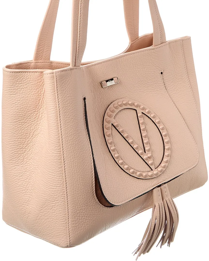 Valentino by Mario Valentino Estelle Rock Leather Tote