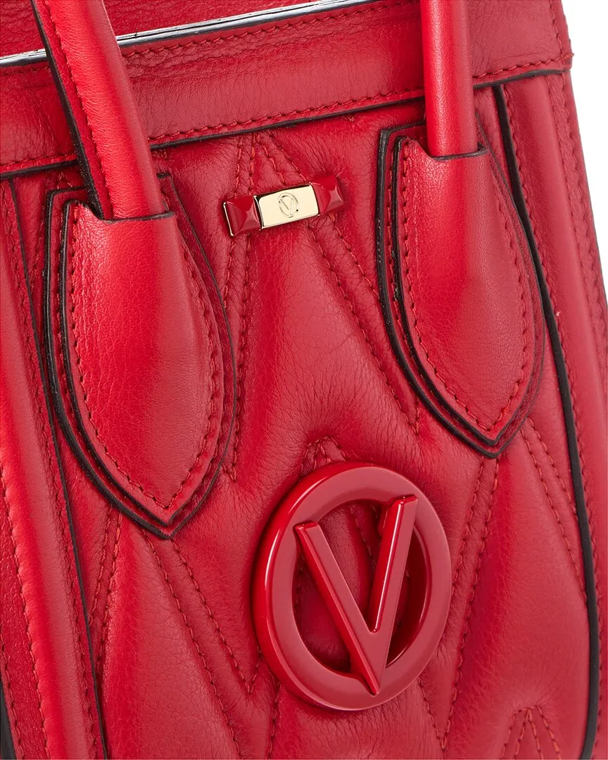 Valentino by Mario Valentino Eva Diamond Leather Tote