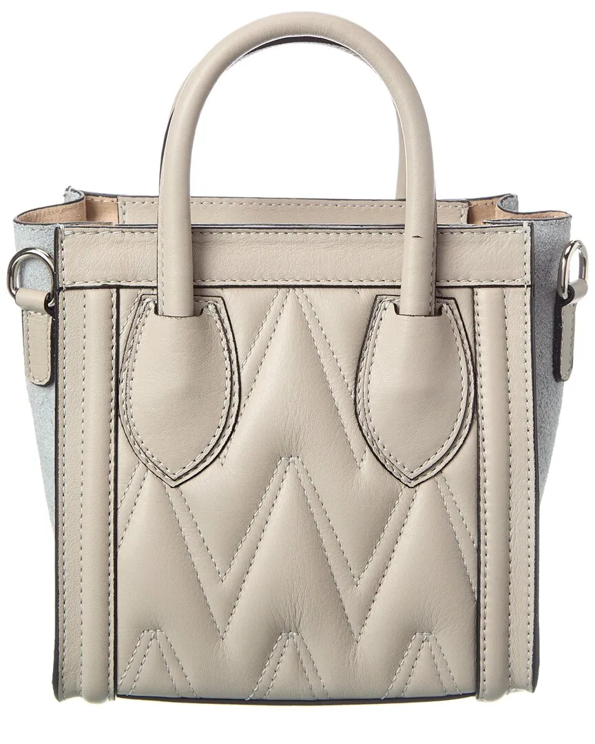 Valentino by Mario Valentino Eva Diamond Leather Tote