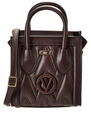 Valentino by Mario Valentino Eva Diamond Leather Tote