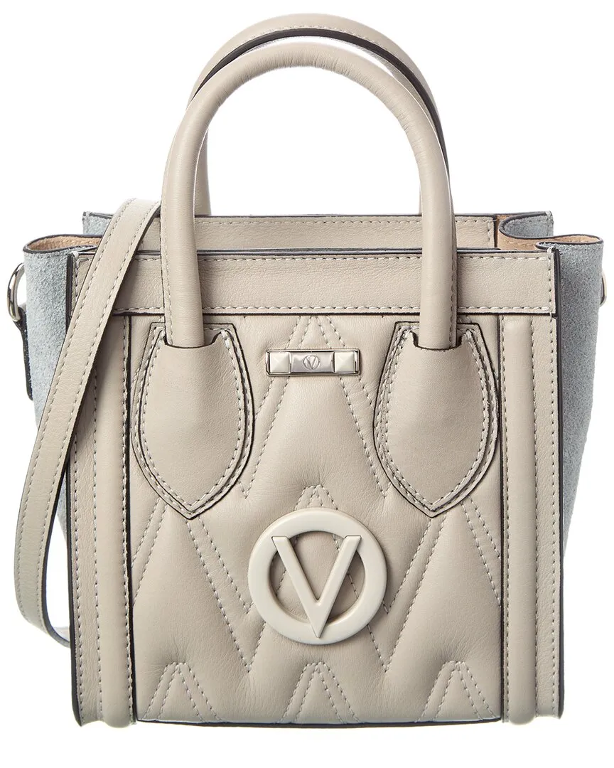 Valentino by Mario Valentino Eva Diamond Leather Tote