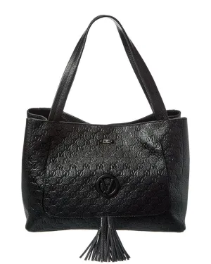 Valentino by Mario Valentino Ollie Dollaro Monogram Leather Tote