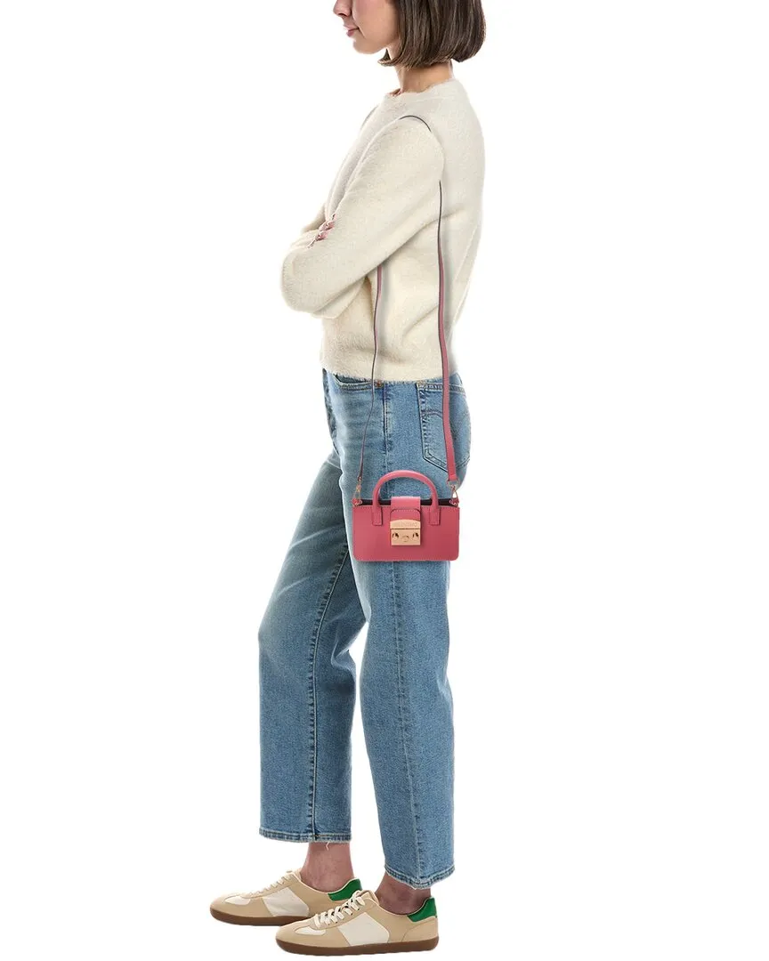 Valentino by Mario Valentino Poppy Leather Crossbody