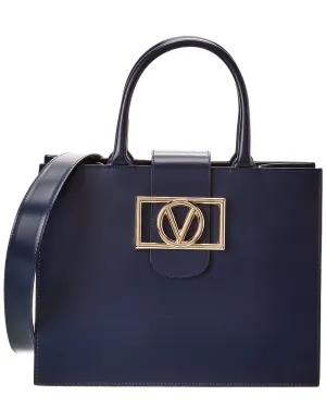 Valentino by Mario Valentino Victoria Super V Leather Tote