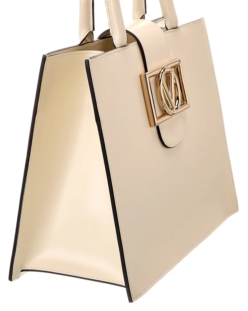 Valentino by Mario Valentino Victoria Super V Leather Tote