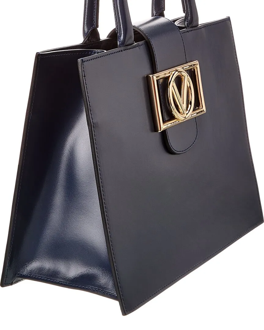 Valentino by Mario Valentino Victoria Super V Leather Tote