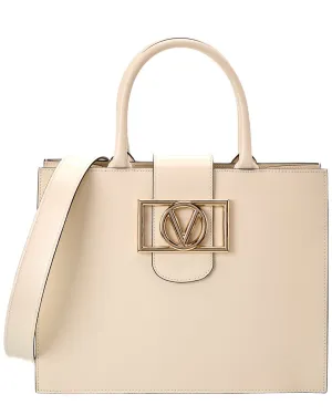 Valentino by Mario Valentino Victoria Super V Leather Tote