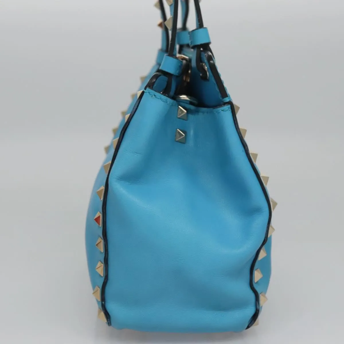 Valentino Garavani Rockstud Leather Tote Bag (Pre-Owned)