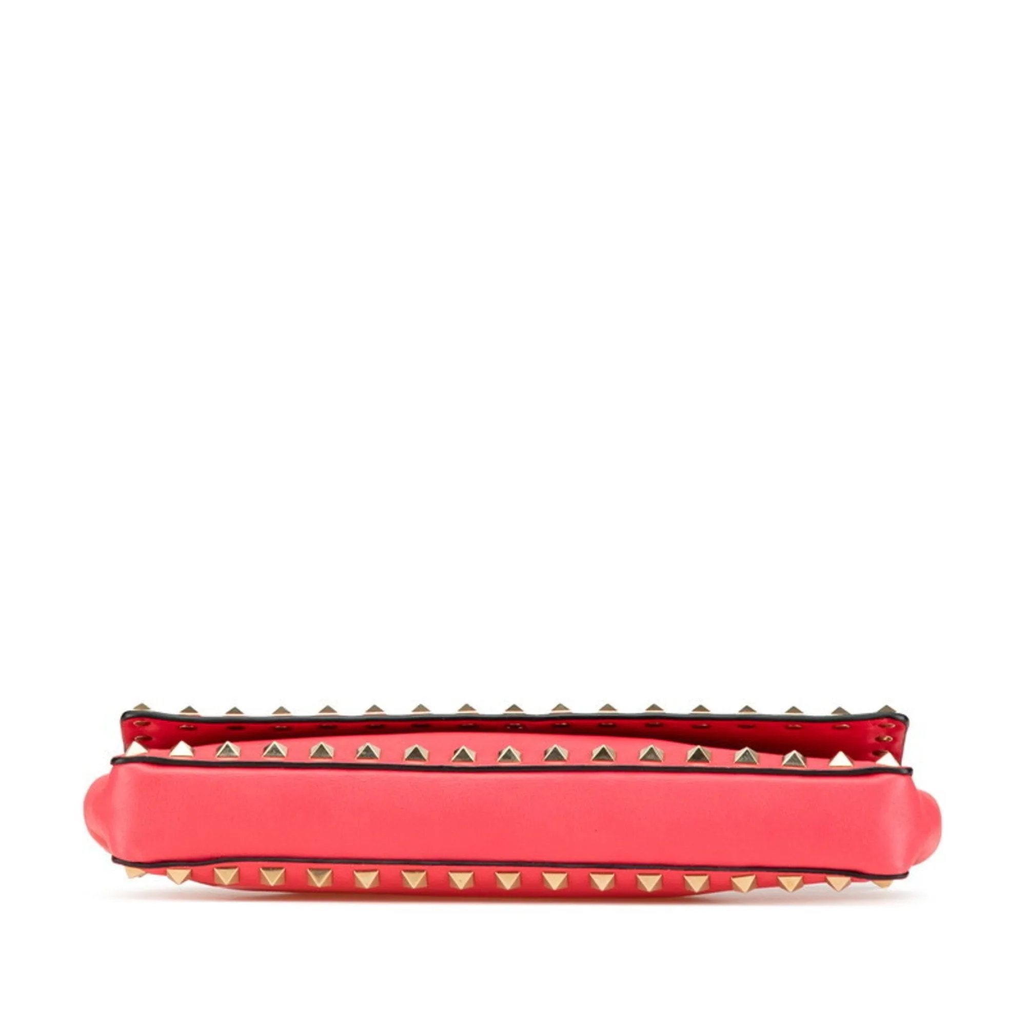 Valentino Leather Clutch Bag (Pre-Owned)
