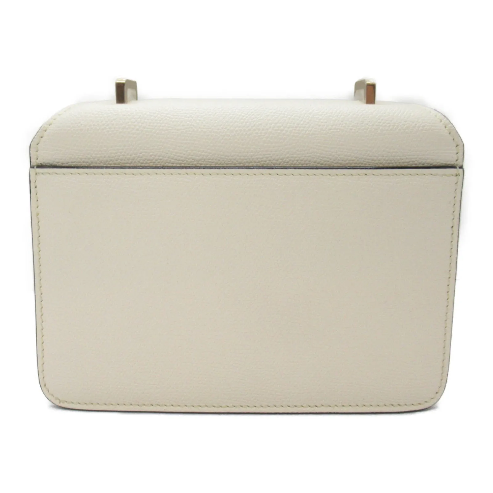 Valextra Leather Shoulder Bag White