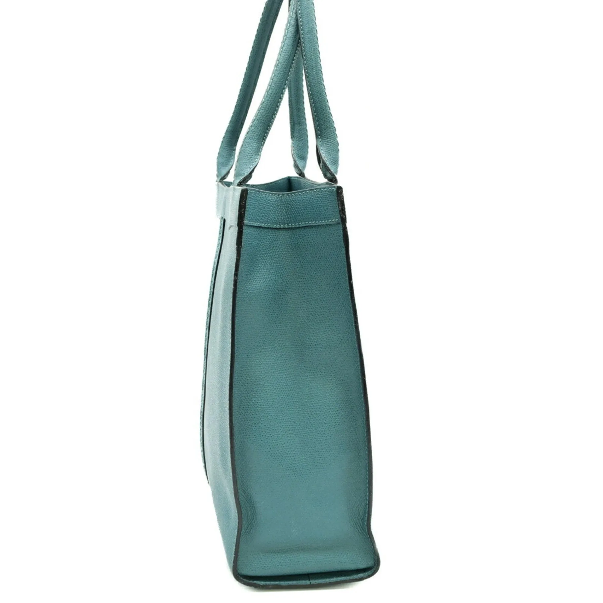 Valextra Leather Tote Bag (Pre-Owned)