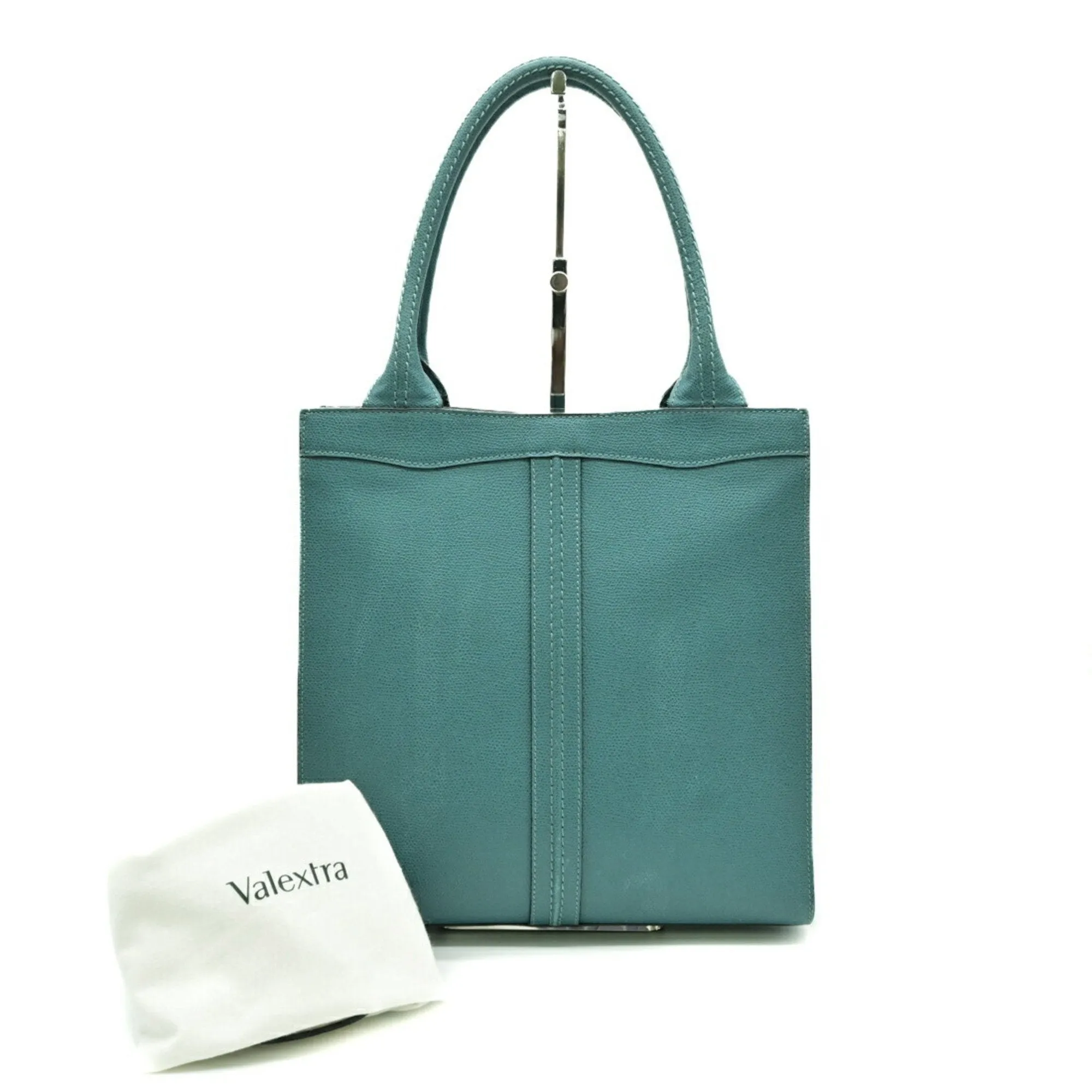 Valextra Leather Tote Bag (Pre-Owned)