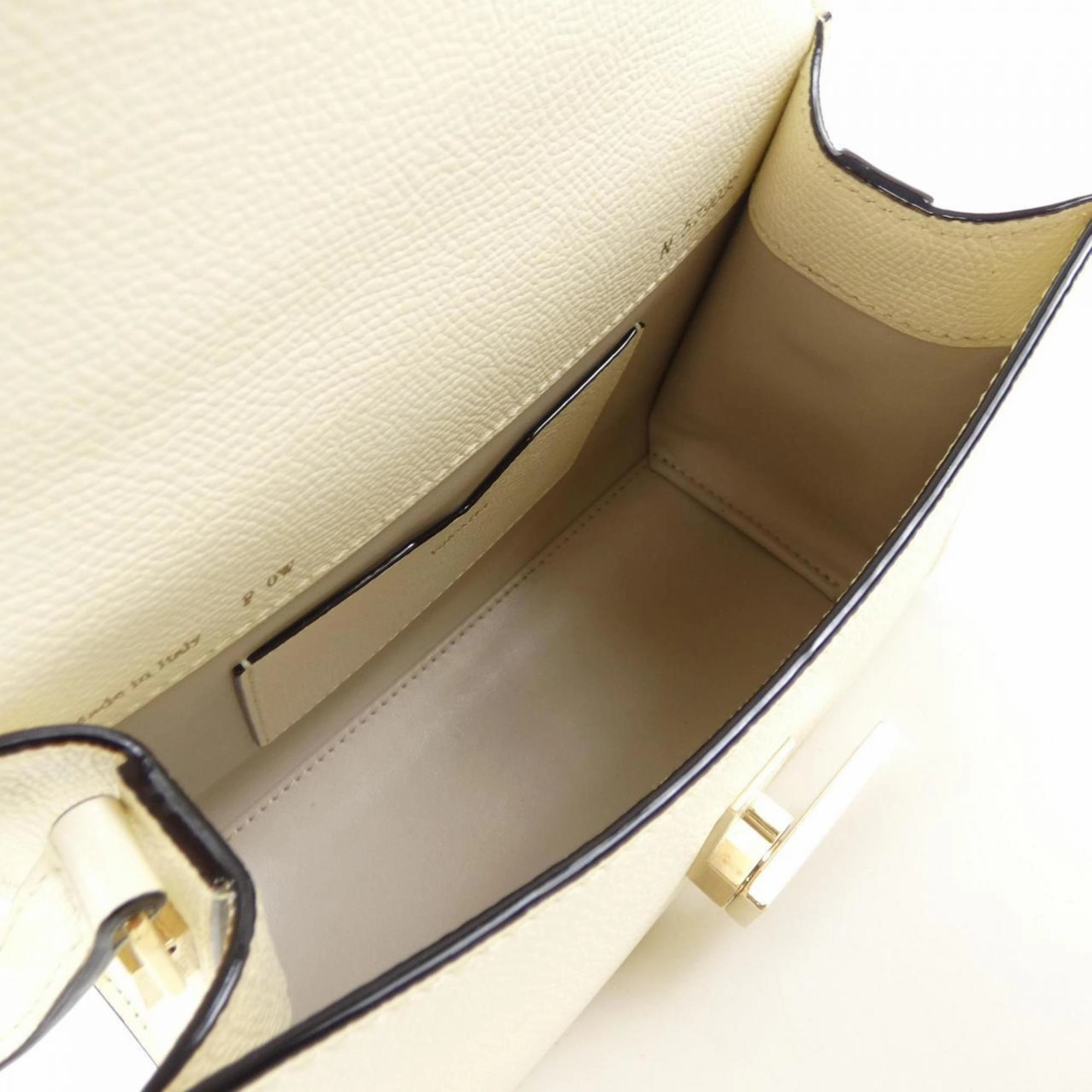 Valextra Leather Handbag (Pre-Owned)